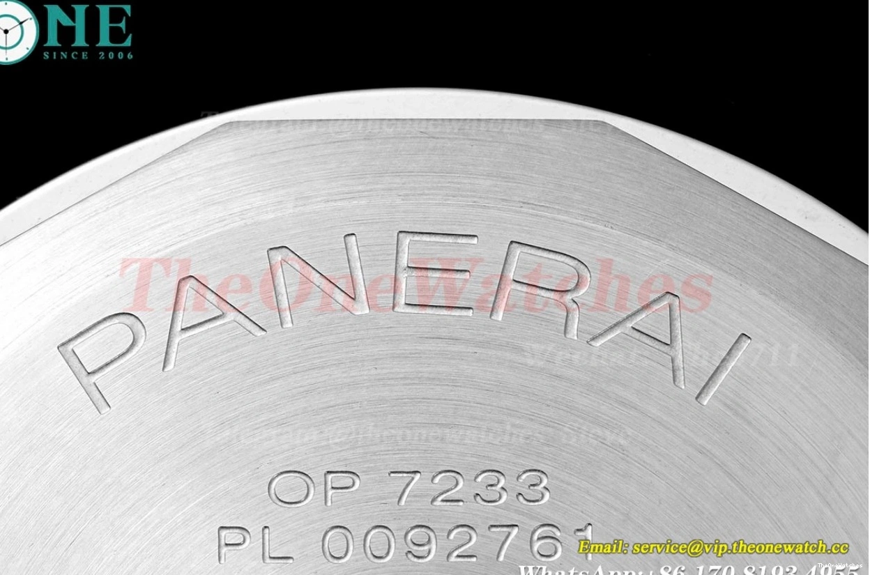 Pam1087 RU Dial A6497 44mm Luminor SS White HWF 1209